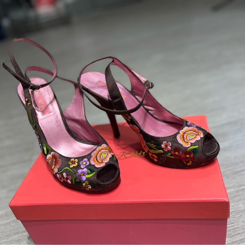 Vintage Betsey Johnson Shoes Size 9 - Picture 6 of 8
